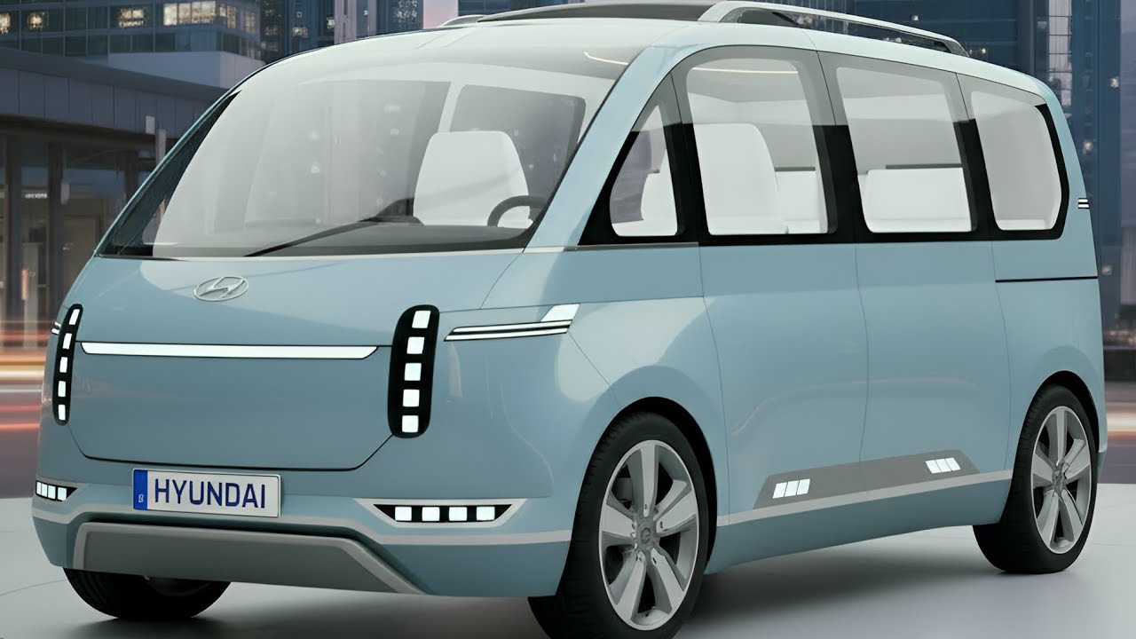 🚐⚡ 2026 현대 하이브리드 캠퍼 밴 | 밴 라이프의 미래, 럭셔리 & 오프그리드 여행 🔥