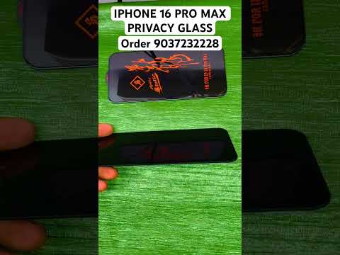 normal glass vs privacy #iphone16promax #16promax #shots #shorts #shortsvideo #viralvideo #iphone