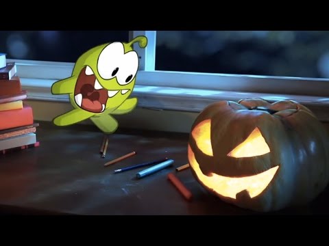 Приключения Ам Няма - Хэллоуин (Om Nom Stories: Cut The Rope) Самый смешной прикольный мультик