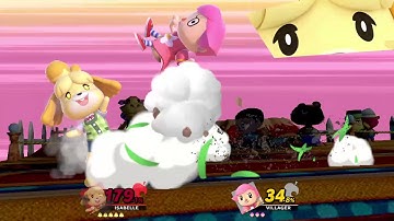 Super Smash Bros. Ultimate (Isabelle Vs. Villager)