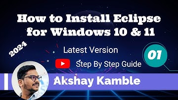 How to install Eclipse IDE 2023-12 on Windows 10 & Window 11 | Updated 2024
