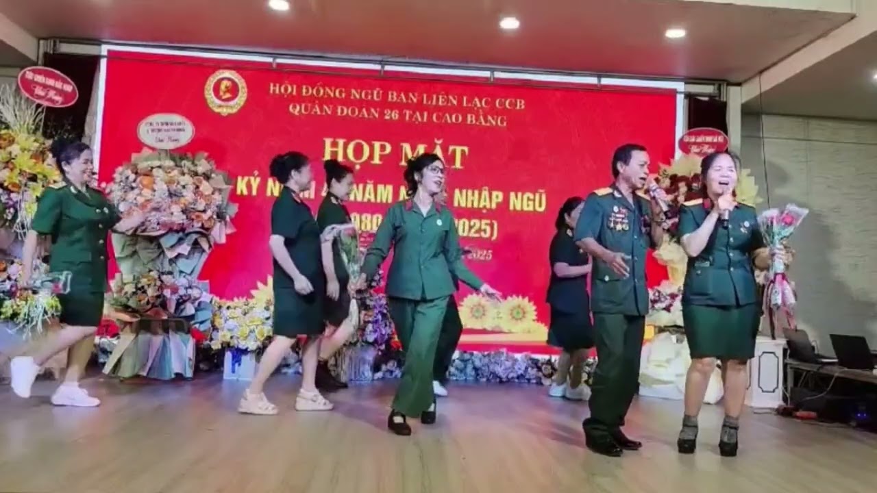 Ccb QĐ26 30/7/1980/2025 gặp mặt tại cao bằng 