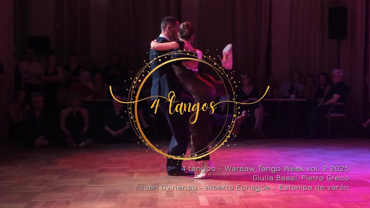 4 Tangos - Giulia Bassi, Pietro Greco - Juan D'Arienzo - Alberto Echagüe - Estampa de varón 2/3