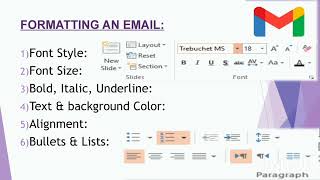 Class 4 chapter 02 Topic Formatting an Email#keyboard series by OUP