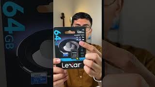 Kartu memori lexar bisa untuk hp cctv kamera dan drone #kartumemori #microsdcard #memorycard