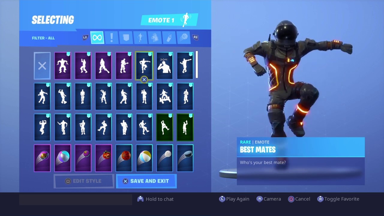 Fortnite Best Mates Dance Emote = 1 Hour YouTube