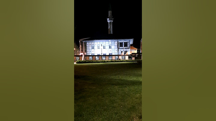Një mbrëmje te Xhamia e Larme në Tetovë #tetova