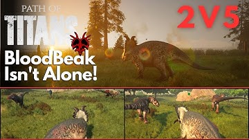 WWD: Realism ALBERTS VS DASPS, Then ALLOS| Path Of Titans | Albertaceratops Gameplay