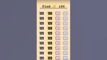 find The odd number -190 😮😮 #puzzle #quiz #lifeisbutadream #whowillbemylifepartnerta #maths #facts