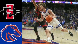 Boise State vs #18 San Diego State 2023 Basketball Highlights