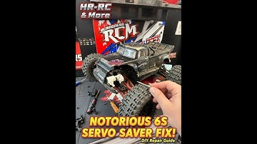 Arrma Notorious 6S get exb servo saver