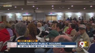People speak out about two proposed plans to add low-income housing to Green Township