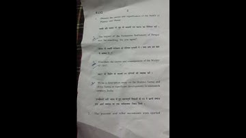 last year question paper history semester 4 b.a program, system, for du students