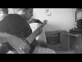 At wits end  bass cover dja correia  dream theater