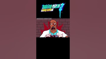 HOTLINE MIAMI 2 WRONG NUMBER ANIMATION #hotlinemiami2wrongnumber