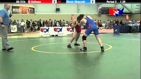 University Natls FS  60 KG / 132.25 lbs: Rj Hallma...