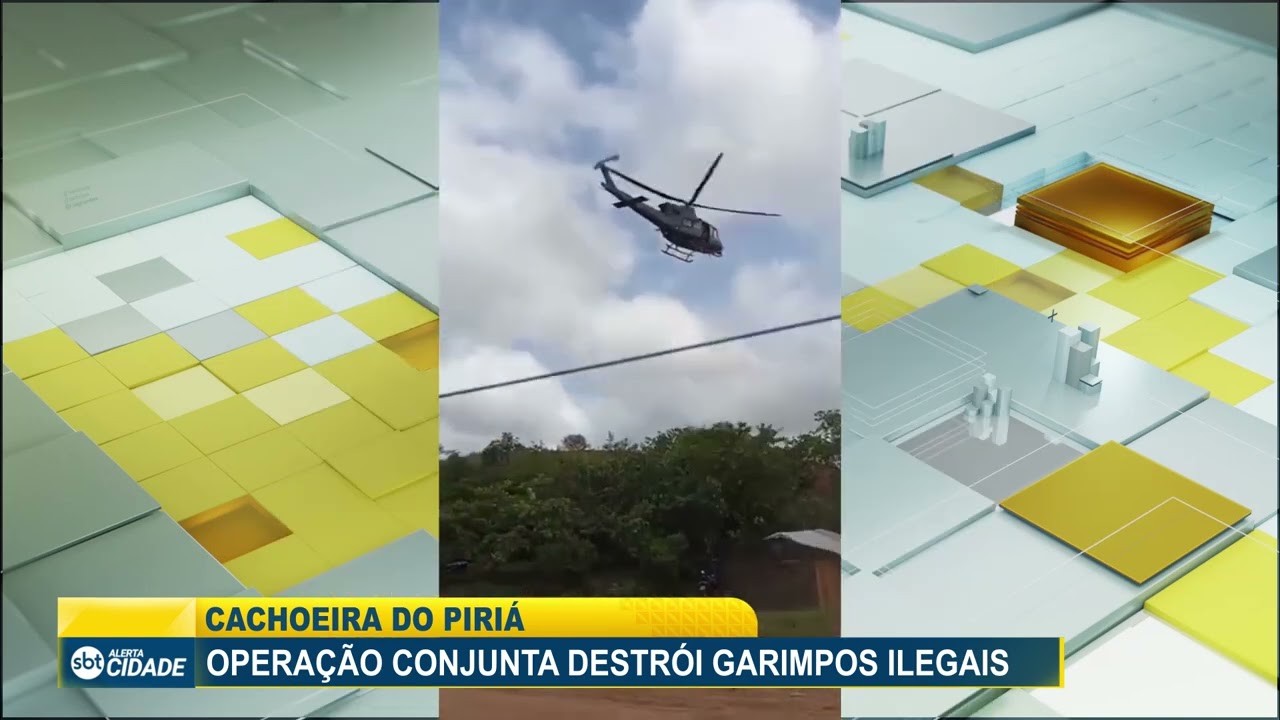 CACHOEIRA DO PIRIÁ: OPERAÇÃO CONJUNTA DESTRÓI GARIMPOS ILEGAIS