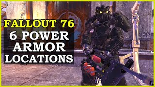 6 Fallout 76 Power Armor Locations For New Players by Newftorious 9,488 views 3 weeks ago 3 minutes, 27 seconds