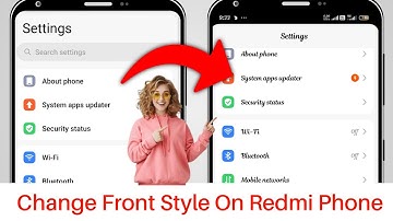 Change Font Style in Xiaomi Redmi Mi Phone (Easy Tricks)