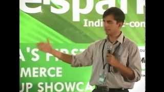 Bhavish Aggarwal, CEO Co Founder at Ola Cabs, pitching at eSparks 2011