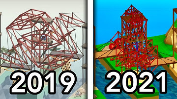Poly Bridge 2 | Revisiting The Two Towers | Overengineering