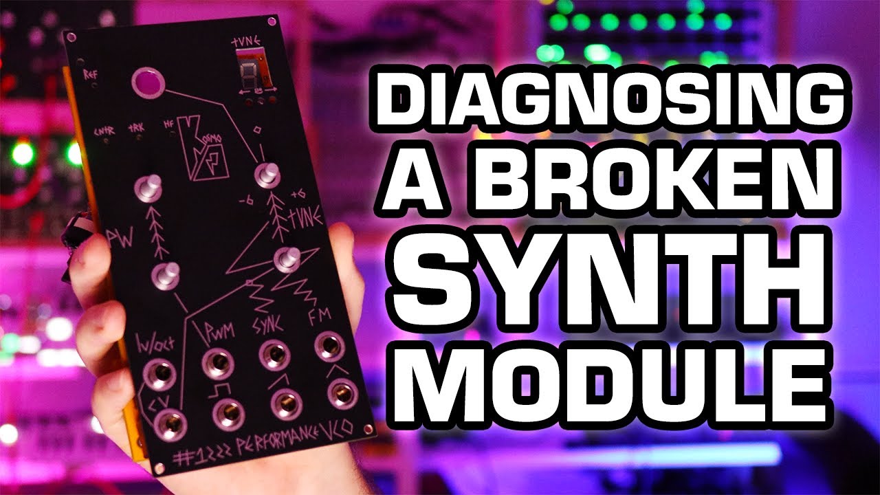 Diagnosing my faulty CEM3340 VCO Module - YouTube