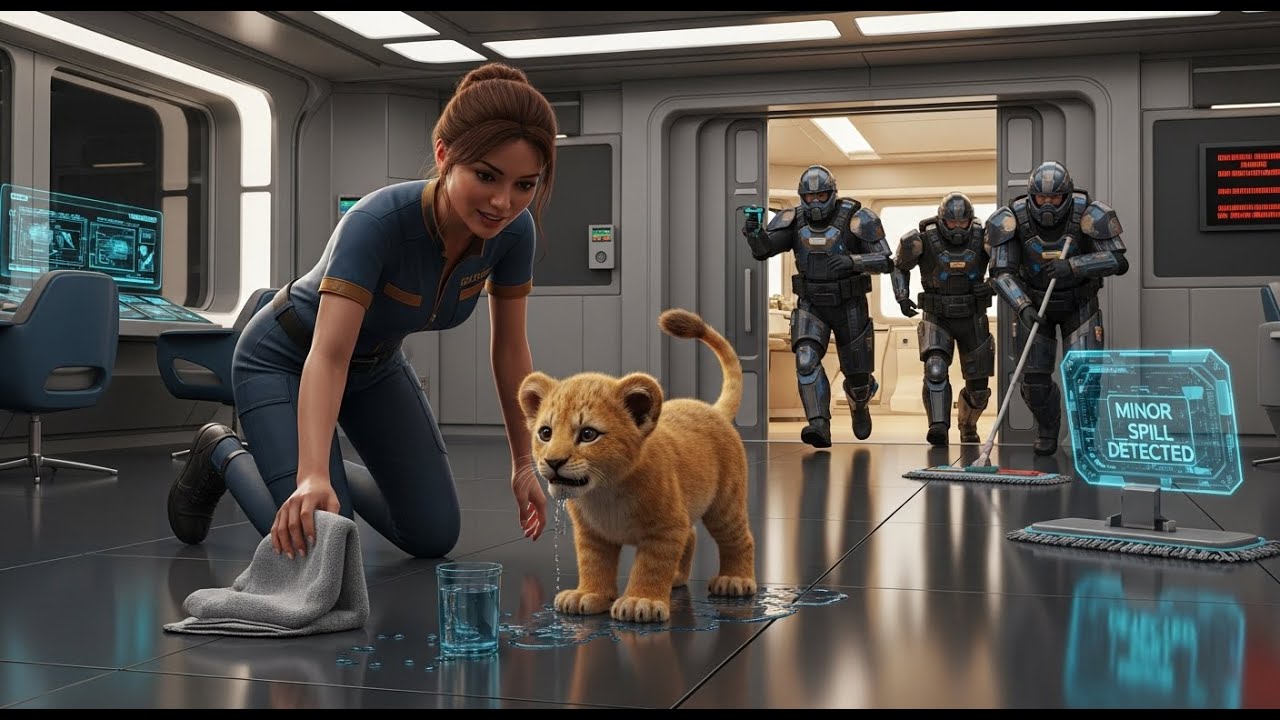 A Cub Spilled Her Water — The Emergency Crew Reacted Before She Could Grab a Towel