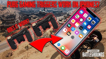 PUBG GAMING TRIGGERS L1,R1 work on IPhones?
