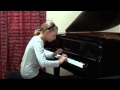2013.10.07 - Varvara Soyfer plays PROKOFIEV - Young Juliet (op. 75 - IV)