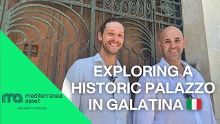 Fall in Love with Salento: Walk Through a Historic Palazzo in Galatina...that you can own!