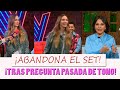 Belinda se va del set de Ventaneando tras incomoda pregunta