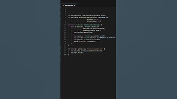 Download Progress in URLSession #swiftcode #programming