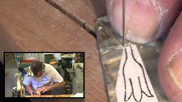 Blues Creek Guitars - How to Cut Pearl for Guitar Inlay