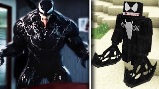 GELİŞMİŞ GERÇEKÇİ SÜPER KAHRAMAN MODU!  Venom (Minecraft)