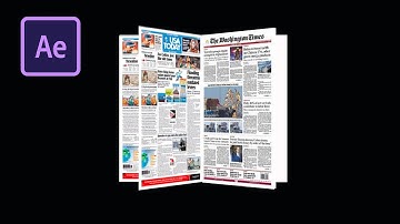 Page Flip Animation in After Effects | After Effects Tutorial