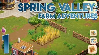Spring Valley 농장 모험 첫인상 게임 플레이 연습 1부 screenshot 4