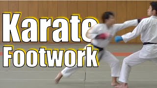 Karate Kumite Stances & Footwork Tutorial!