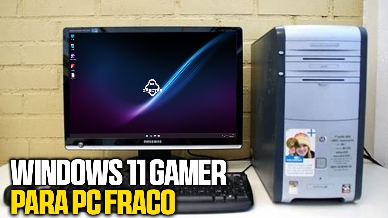 Instalando WINDOWS 11 LITE NexusOS para PC's FRACOS e GAMERS! 