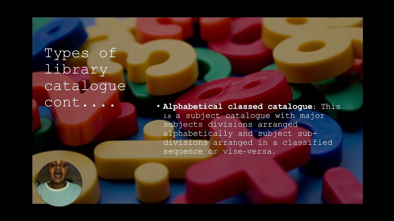 Types of Library Catalogue📚 - YouTube