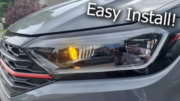 LED Turn Signal Install (no error & no hyperflash!) - MK7 2019-2022 VW Jetta/GLI