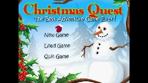 AGS Showcase - Christmas Quest: The Best Adventure Game Ever