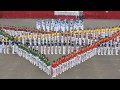 Sainik School Bijapur, Anniversary, Mass PT, Rose Flower formation, 15 Sept 2014