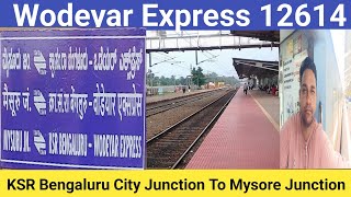Wodeyar SF Express|12614| KSR Bengaluru City Junction To Mysuru Junction|