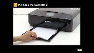 PIXMA MG7520: Performing Print Head Alignment