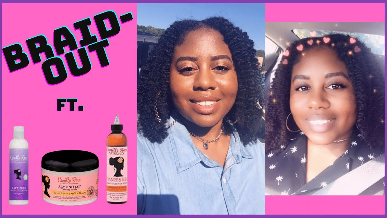 Bomb Braid Out Ft. Camille Rose Naturals| Shanika Hepburn