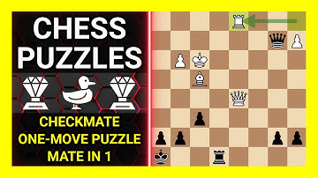 Chess Puzzles to Practice. Themes: Checkmate, One-move puzzle, Mate in 1. Learn Chess