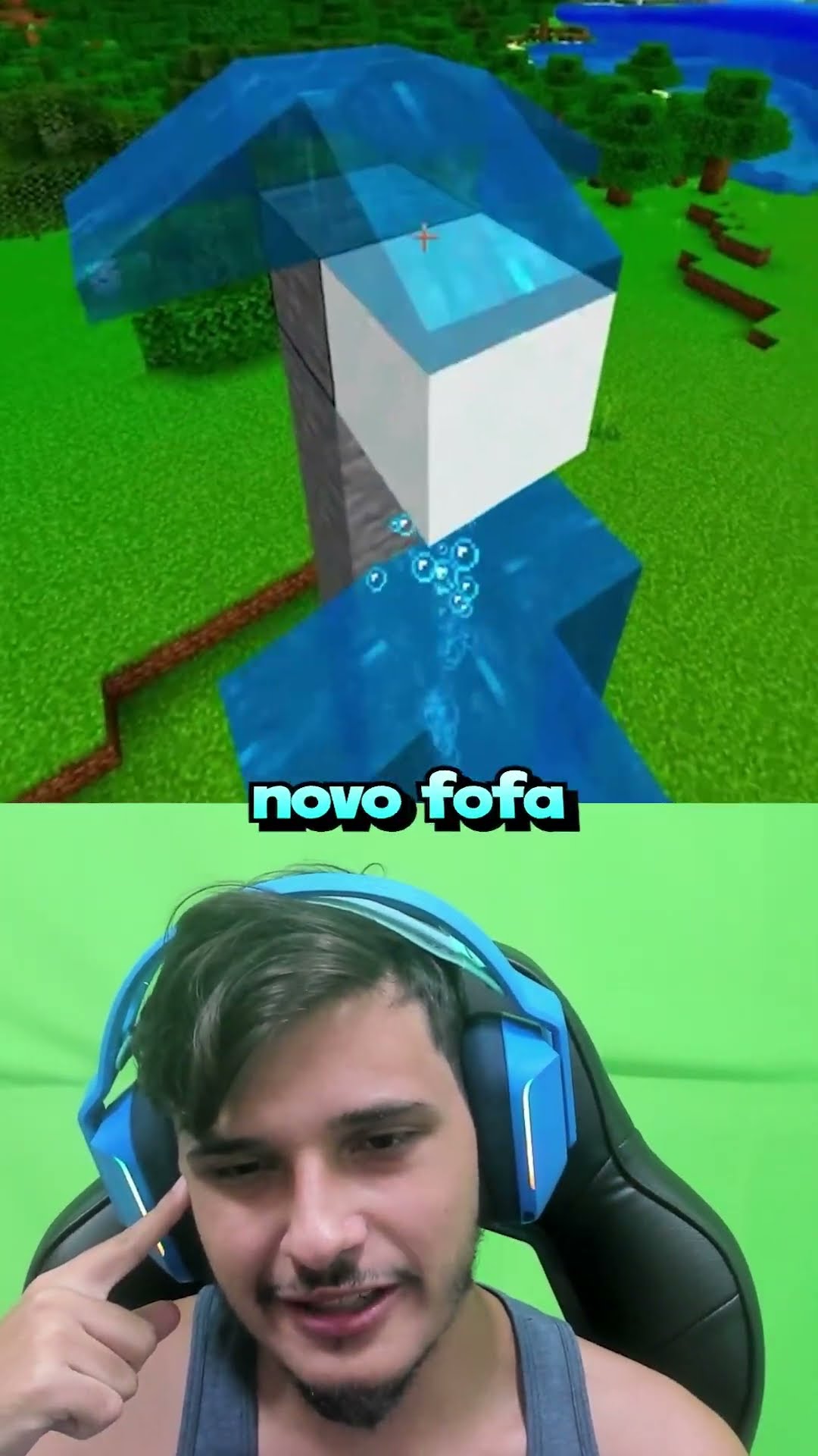 Elevador invisivel Minecraft