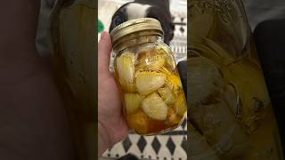 Homemade cough syrup  - onion, garlic, honey ￼￼