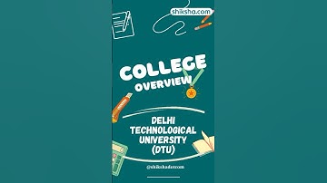 Exploring DTU: A Virtual Tour #minutereviews #dtu #campus #delhiuniversity