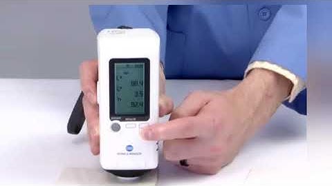 Color Reader for Textile Whiteness  Index - JISL